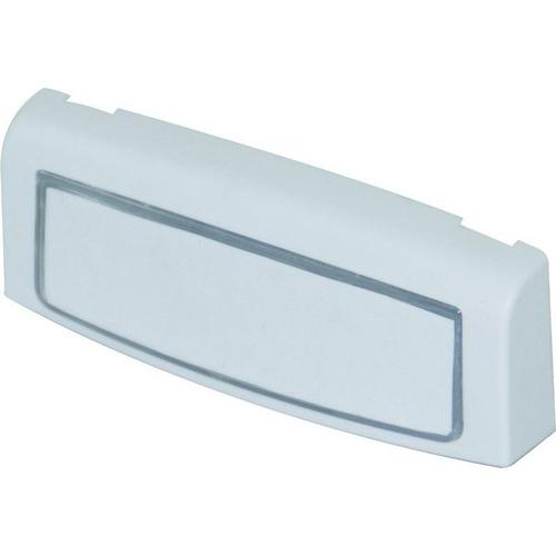 POUSSOIR RECTANGLE PORTE ETIQUETTE BLANC SCS SEN4160457