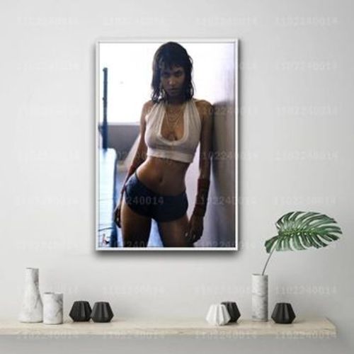 Affiche d¿¿corative sur toile acteur Halle Berry,mpression murale Poster pour salon chambre ¿¿ coucher d¿¿cor sans cadre(70*100cm)