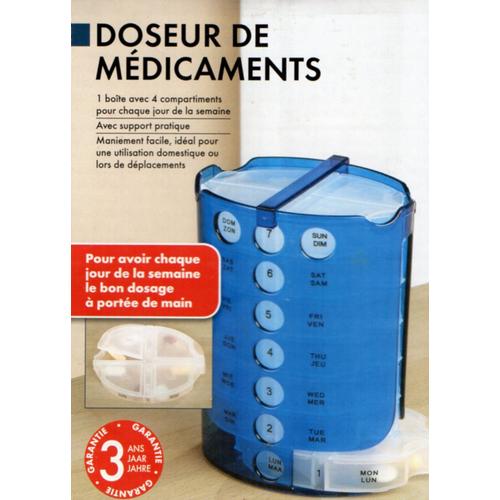 Doseur De Médicaments Pour Chaque Jour De La Semaine Lacor Pap21