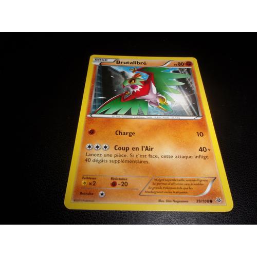 Brutalibre 39/108 Carte Pokemon Xy Ciel Rugissant Francaise 