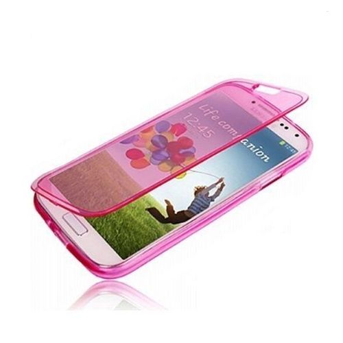 Etui Housse A Rabat En Gel Silicone Pour Samsung Galaxy Note 4 - Rose