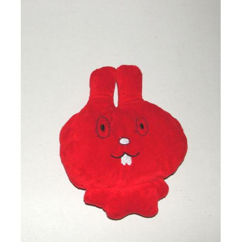 Doudou Lapin Rouge Renault Minute