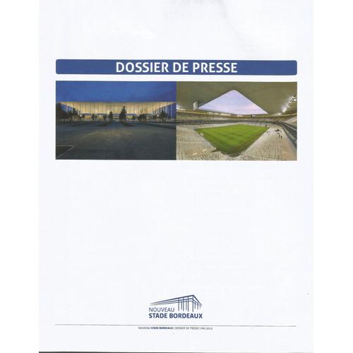 Nouveau Stade De Bordeaux Dossier De Presse 2015 Sous Fichier Pdf 2015 