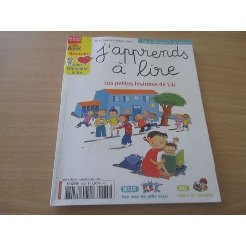 J'apprends À Lire  N° 85 : Les Petites Histoires De Lili