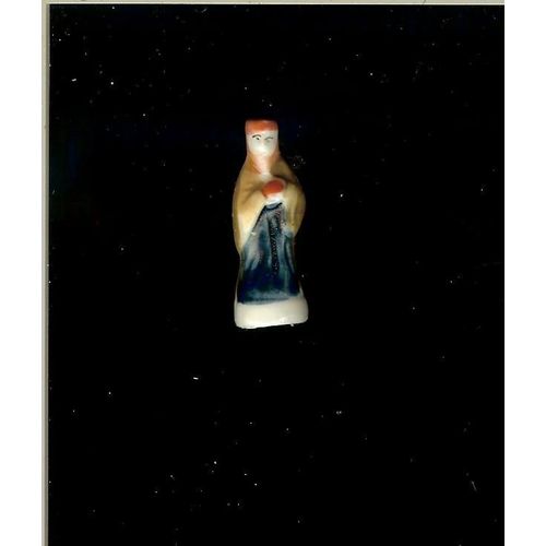 Roi Mage Cape Beige - Couvre Chef Rouge - Tunique Bleue Nuit