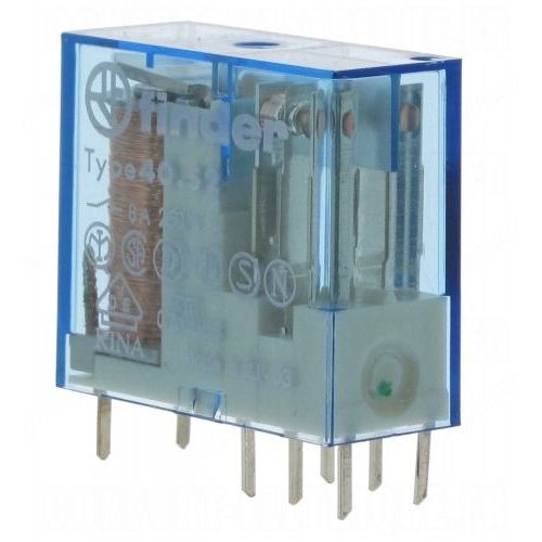 relais miniature pour circuit imprimé 12 volts dc 2 contacts 8 ampères