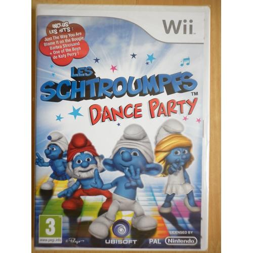 Les Schtroumpfs Dance Party Jeu Vidéo Wii