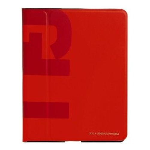 Golla-Etui Portefeuille Slim Folder Jerome G1375 P. Apple Ipad 2/3è. Gén.,Rouge