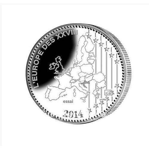 Médaille L'euro-Centenaire 2014