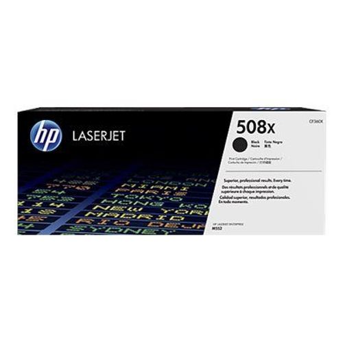 HP 508X - À rendement élevé - noir - originale - LaserJet - cartouche de toner ( CF360X ) - pour Color LaserJet Enterprise Flow MFP M577; LaserJet Enterprise MFP M577