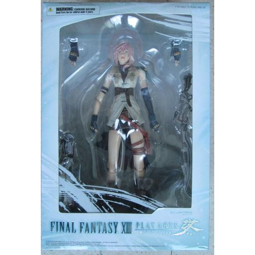 Final Fantasy Xiii Play Arts Kai Série 1 Figurine Lightning 23 Cm
