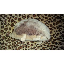 Doudou Hérisson Peluche Marron Brun 26 Cm