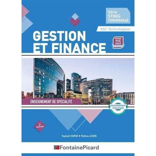 Gestion Et Finance Tle Stmg Bac Technologique - Enseignement De Spécialité