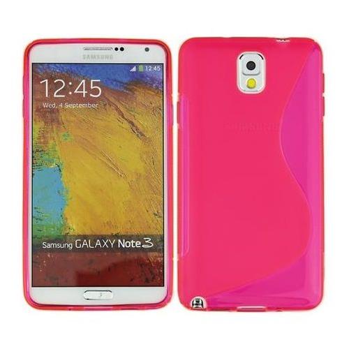 Coque Gel Silicone S-Line Pour Samsung Galaxy Note 3 Néo Lite N750 N7505 - Rose