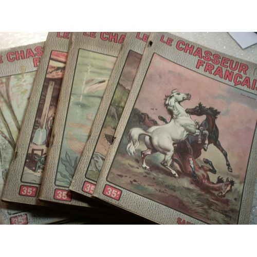 Le Chasseur Français Année 1954 Numéros 683 685 686 688 690 691 694
