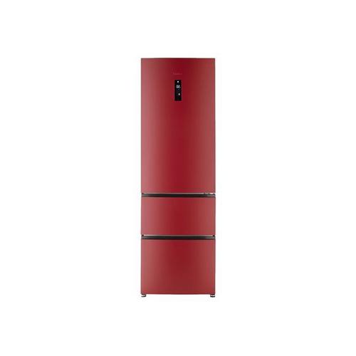 HAIER - Réfrigérateur combiné 60cm 347l a+ no frost rouge - A2FE635CRJ -  Vente petit électroménager et gros électroménager