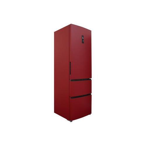 HAIER - Réfrigérateur combiné 60cm 347l a+ no frost rouge - A2FE635CRJ -  Vente petit électroménager et gros électroménager