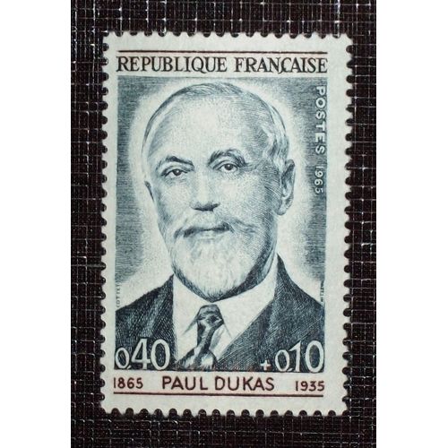 France N° 1444 Neuf Sans Charnière De 1965 - 40c+10c « Paul Dukas, Compositeur »