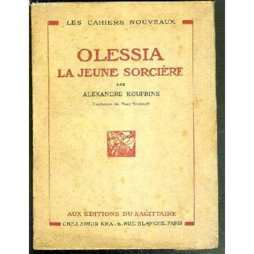 Olessia La Jeune Sorciere /  Les Cahiers Nouveaux N°6 - Edition Original