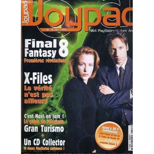 Joypad - N°76 - Juin 1998 - Final Fantasy 8 - X-Files - C'est Noel En Juin! -  Bust A Move 2, Forsaken, Gt 64, Adidas Power Soccer 98, Motorhead, Burning Rangers, Dragon Force2, Real Bout ...