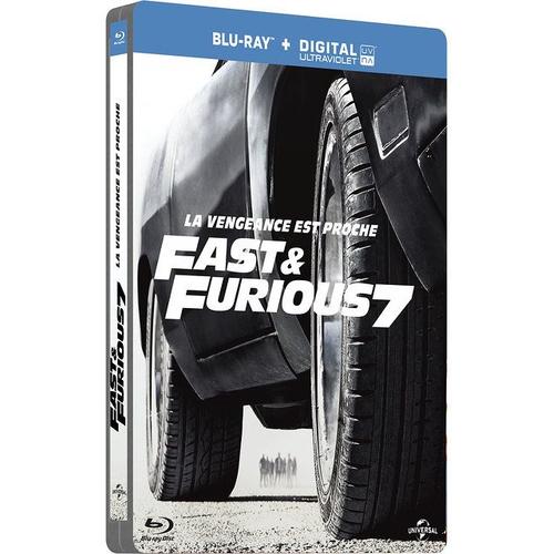Fast & Furious 7 - Blu-Ray + Copie Digitale - Édition Boîtier Steelbook