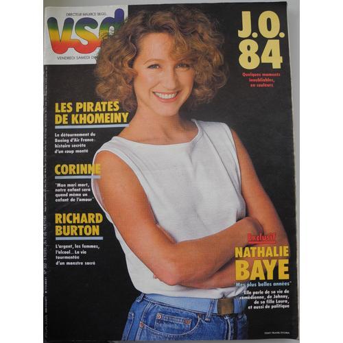 Vsd N°362 Du 9 Au 14/8/1984- Jo 84- Nathalie Bayle- R Burton