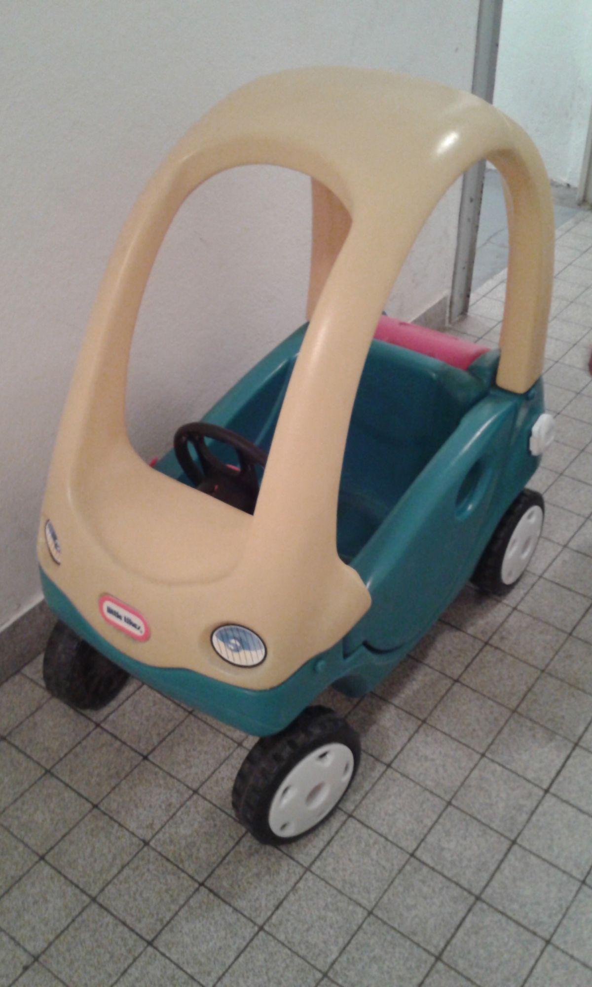 HOMCOM Porteur enfant voiture enfant 1-3 ans coffre klaxon 70L x