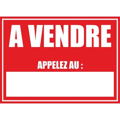 Autocollant Sticker Panneau Maison A Vendre Vinyle Appartement