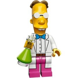Mini figurine Professeur Frink - LEGO Minifigures 71009 Les Simpsons Série 2