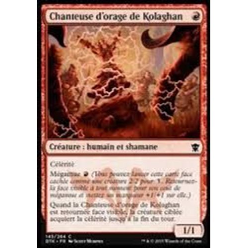 Magic - Chanteuse D'oarge De Kolaghan - Dragons De Tarkir - Foil