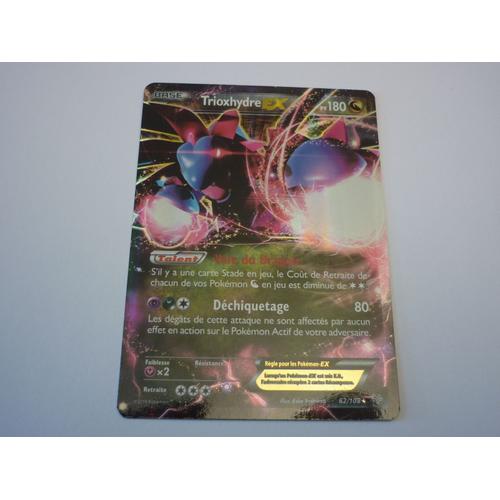 Carte Pokemon Francaise Trioxhydre Ex 62/108 Ciel Rugissant 