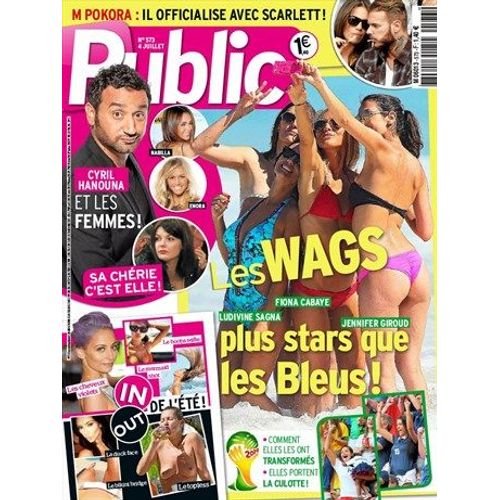 Public 000573 : Les Wags/Cyril Hanouna/M Pokora/Fred Bousquet/Jenifer/Damien Sargue