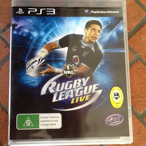 Rugby Élague Live Ps3