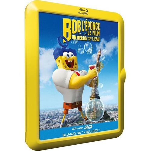 Bob L'éponge, Le Film : Un Héros Sort De L'eau - Blu-Ray 3d + Blu-Ray 2d