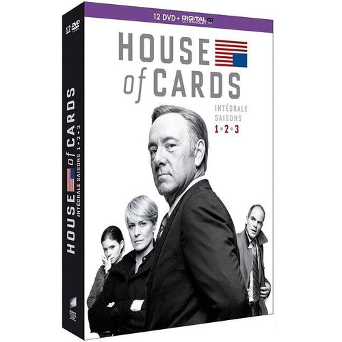 House Of Cards - Intégrale Saisons 1-2-3 - Dvd + Copie Digitale