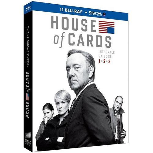 House Of Cards - Intégrale Saisons 1-2-3 - Blu-Ray + Copie Digitale