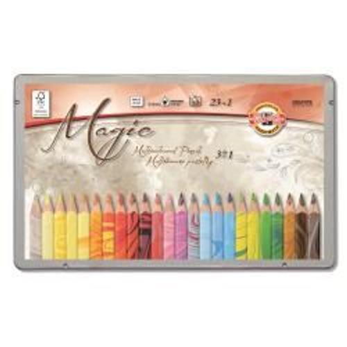 Koh-I-Noor Magic - Crayon De Couleur - Pack De 24