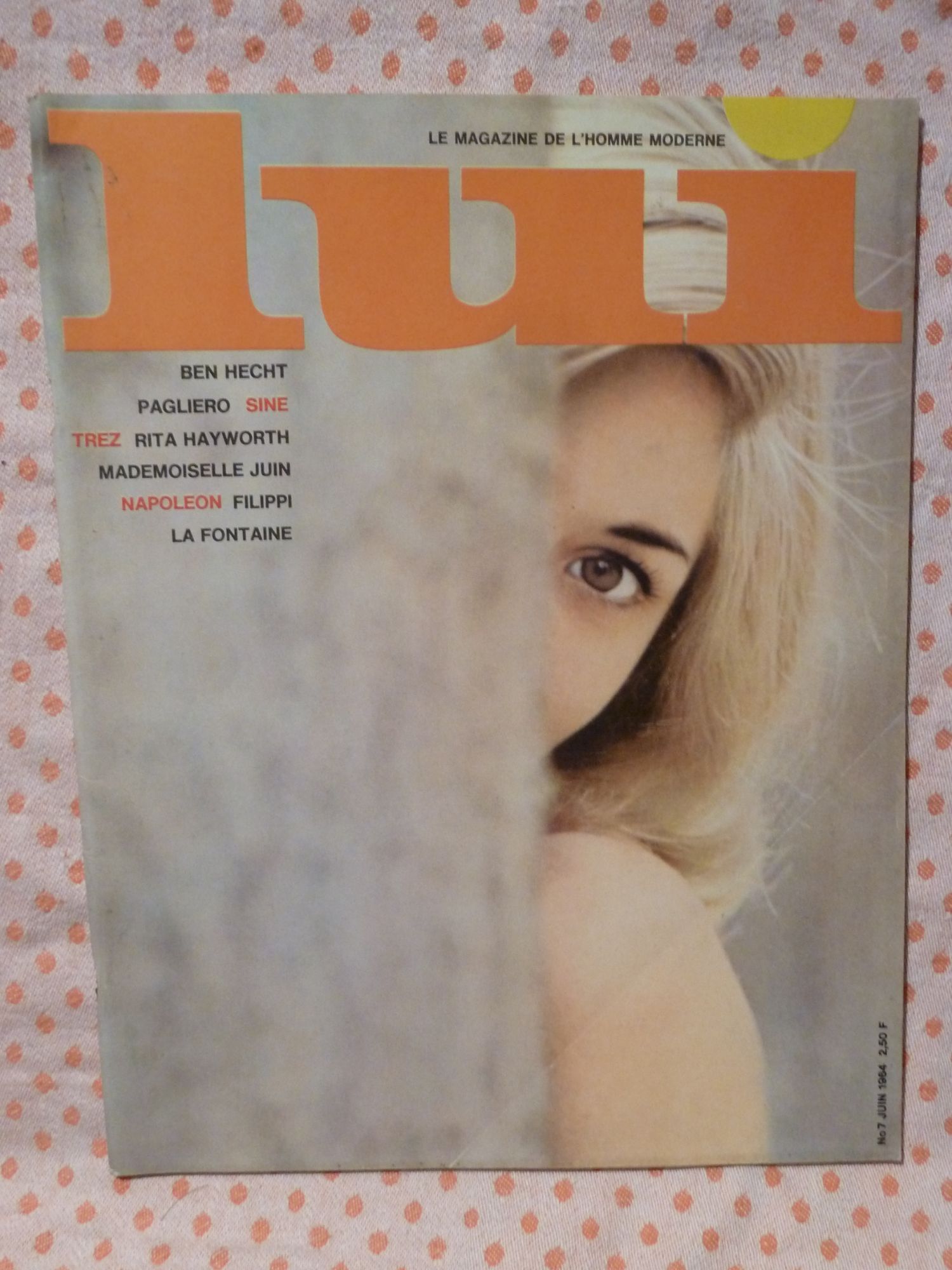 Lui, le Magazine de L'homme Moderne N° 7 - Ben Hecht - Pagliero - Sine ...