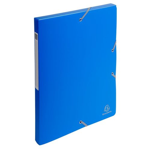 Exacompta Lot De 2 Boites De Classement Exabox Dos 25 Mm Polypropylene 7/10e Opaque Assorti Aléatoire