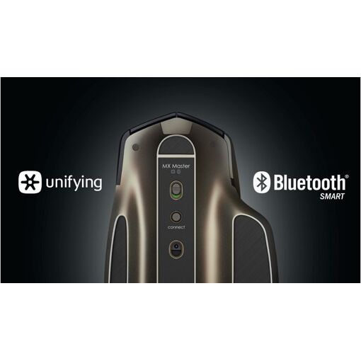 Logitech MX Master - Souris - laser - 5 boutons - sans fil - Bluetooth, 2.4 GHz - r�cepteur sans fil USB_image_5|Rakuten