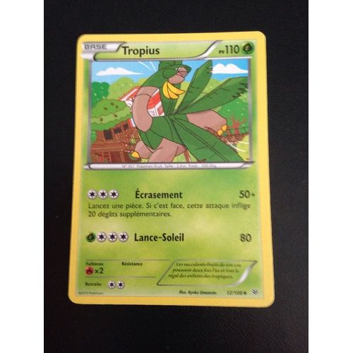 Tropius 12/108 Xy6 Ciel Rugissant Pokemon 