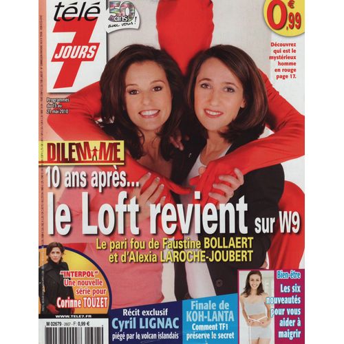 Télé 7 Jours / 10-05-2010 N°2607 : Léa Seydoux (1,5p) - Michael Jackson (1p) - Lady Gaga (1,5p)