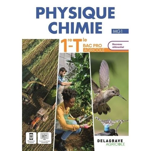 Physique - Chimie 1re, Tle Bac Pro Enseignement Agricole - Pochette Élève