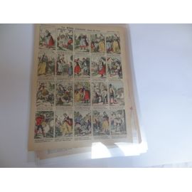 Image D'épinal : La Mere Cigogne, No 1220