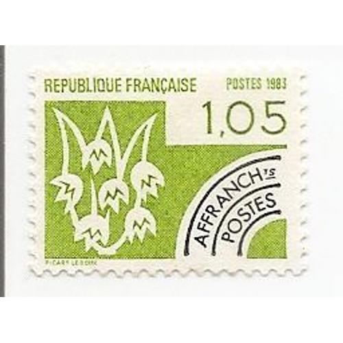 Timbre Préoblitéré De 1f05 "Printemps" Année 1983 N°178