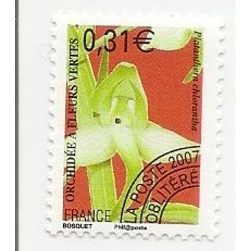 Timbre Préoblitéré De 31c Orchidée Année 2007 N°250