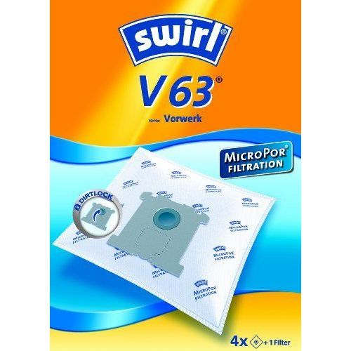 Swirl 2027298 Sac Pour Aspirateur V63