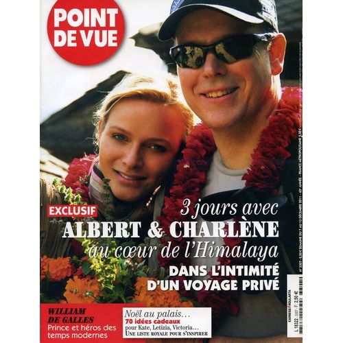 Point De Vue 3307 : Albert & Charlène Au Coeur De L'himalaya
