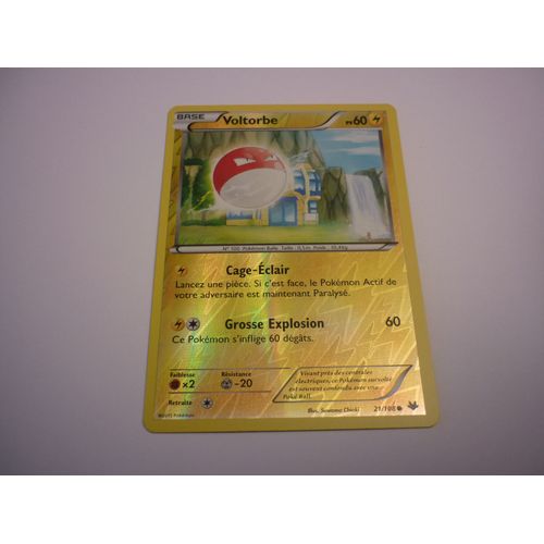Voltorbe Reverse 21/108 Ciel Rugissant 60 Pv Fr