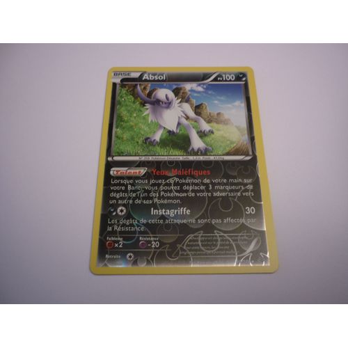 Carte Pokemon Ciel Rugissant : Absol 40/108 En Reverse